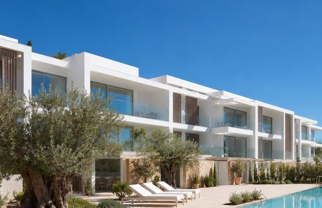 Off-plan apartment development in Tavira
