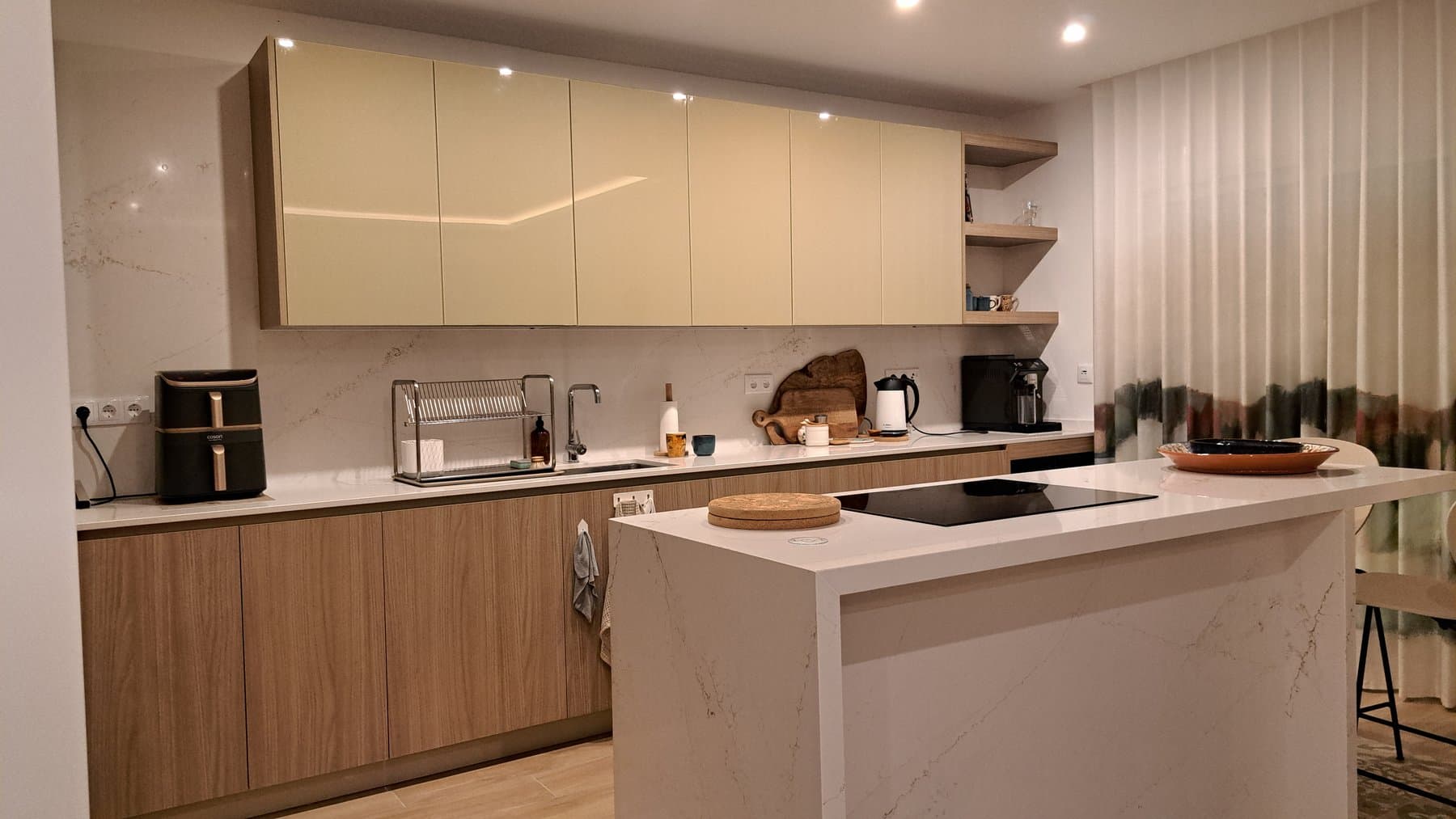 Kitchen of the Eastern Algarve townhouse