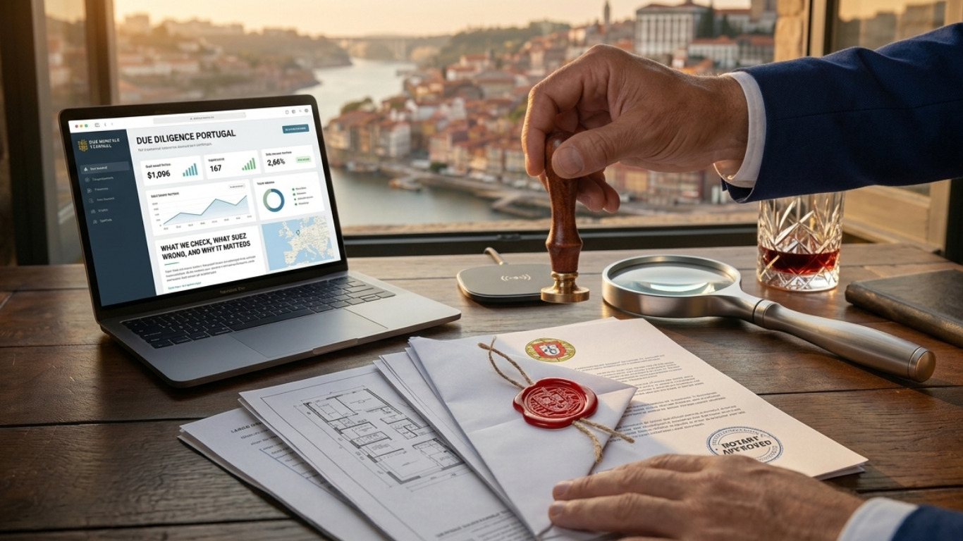 property due diligence in Portugal